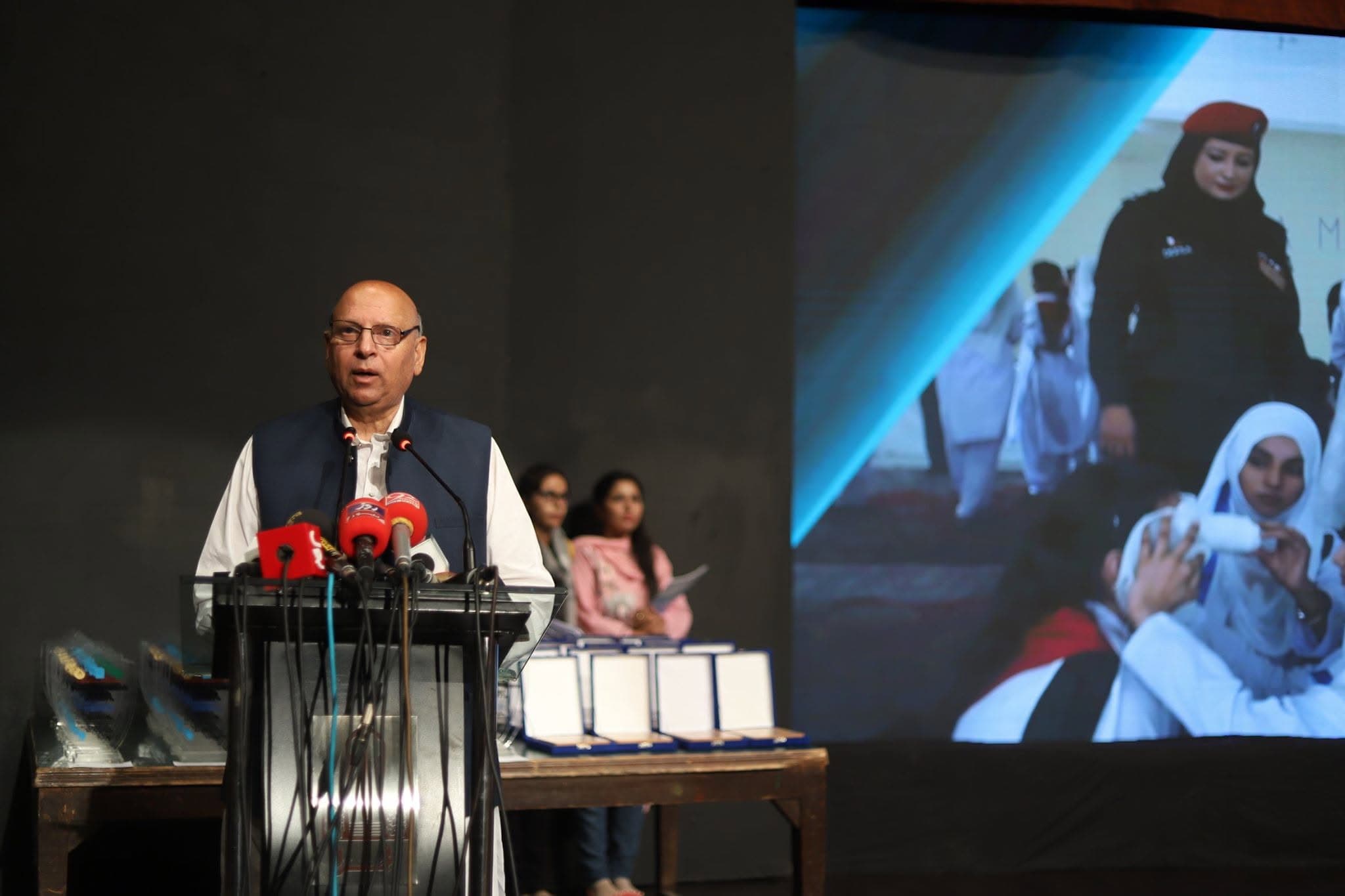 Governor of the Punjab at the relaunch