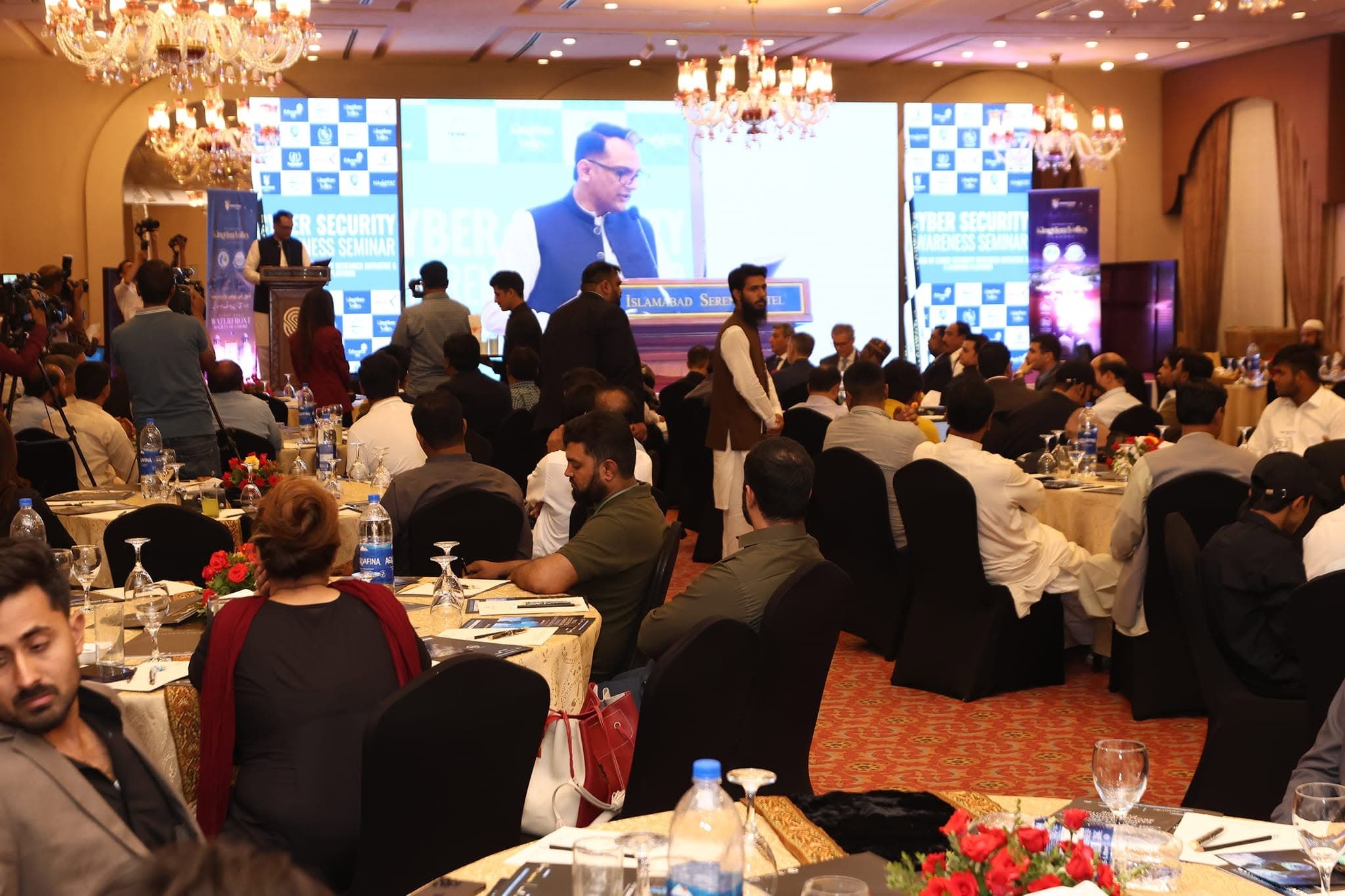 Diplomatic guests at the Cyber Security Awareness Seminar