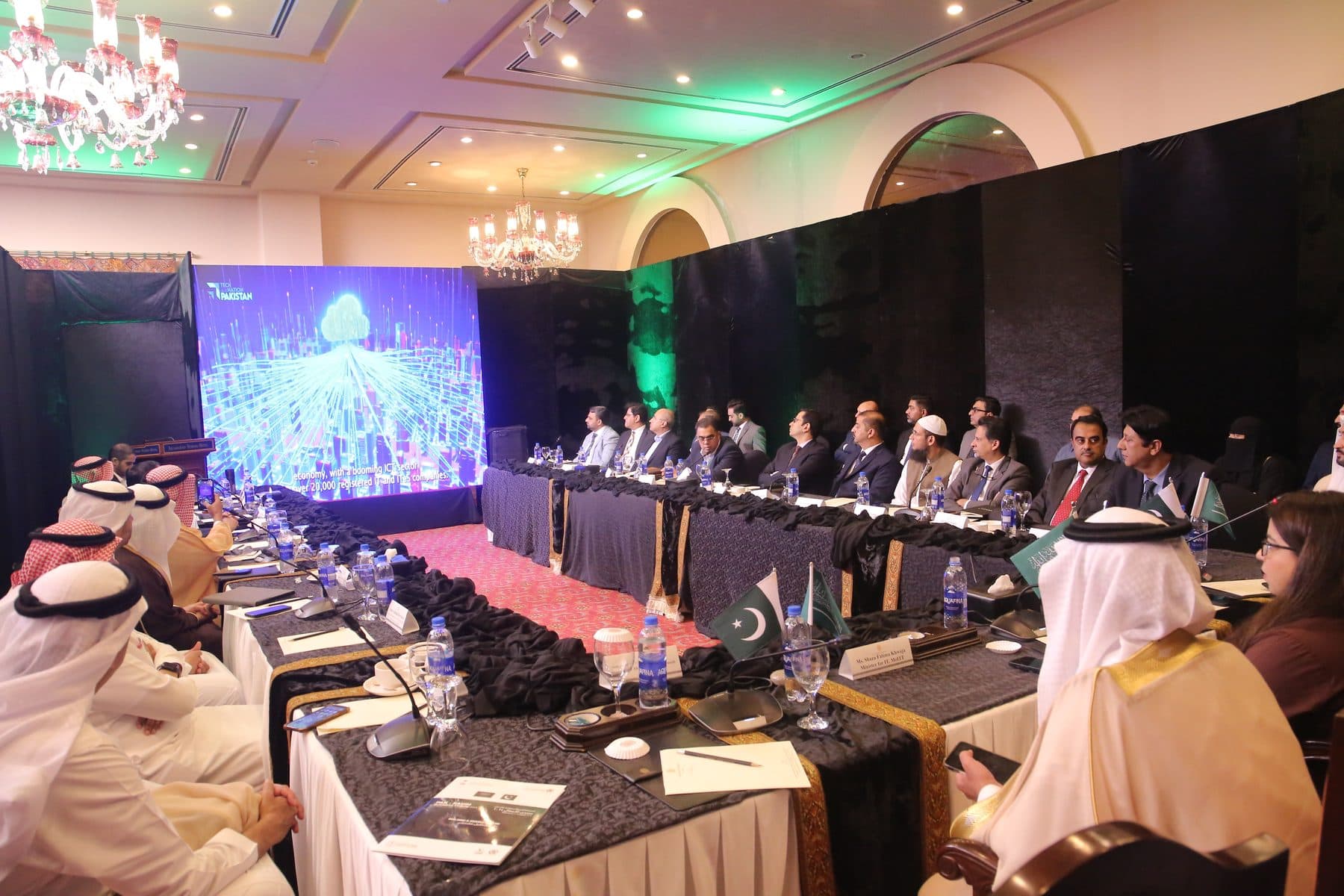 Saudi Business Delegation · delegate reception