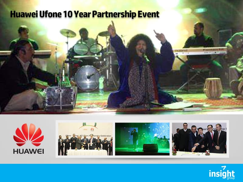 Huawei x Ufone, ten years in partnership.