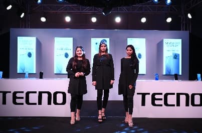 Tecno, with its dealer floor.