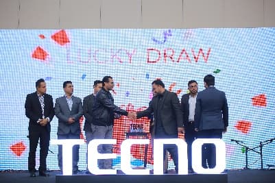 Tecno, with its dealer floor.