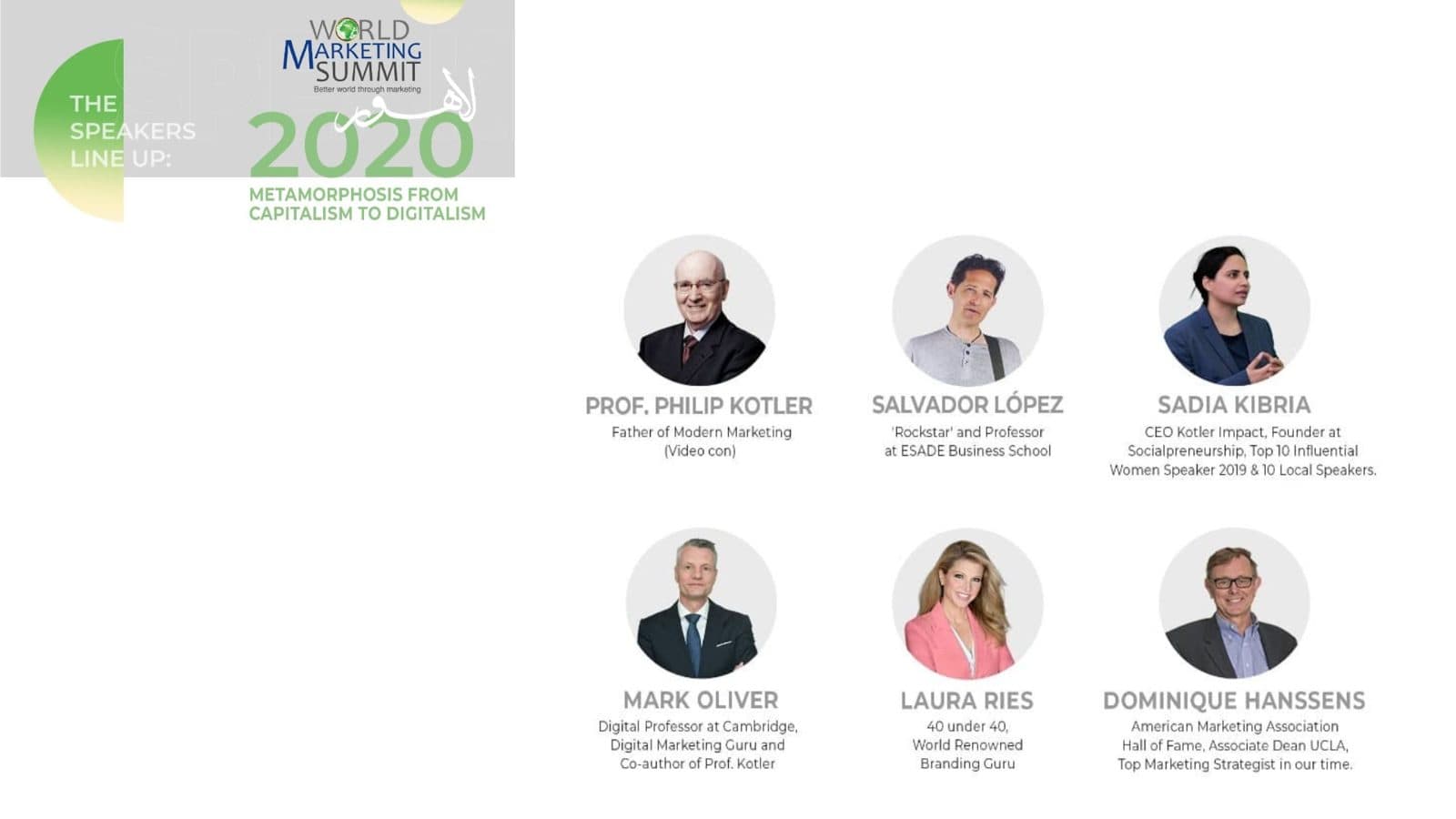 World Marketing Summit, Lahore